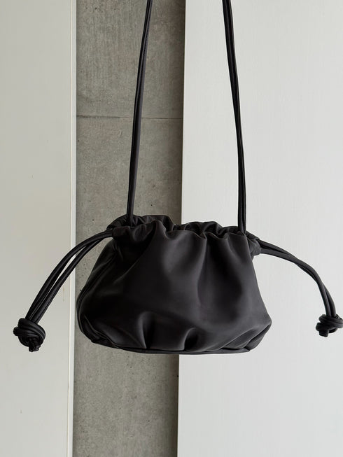 lamb leather shoulder bag